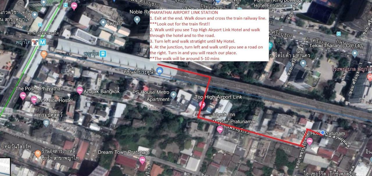 Beebedz Hostel Bangkok Luaran gambar